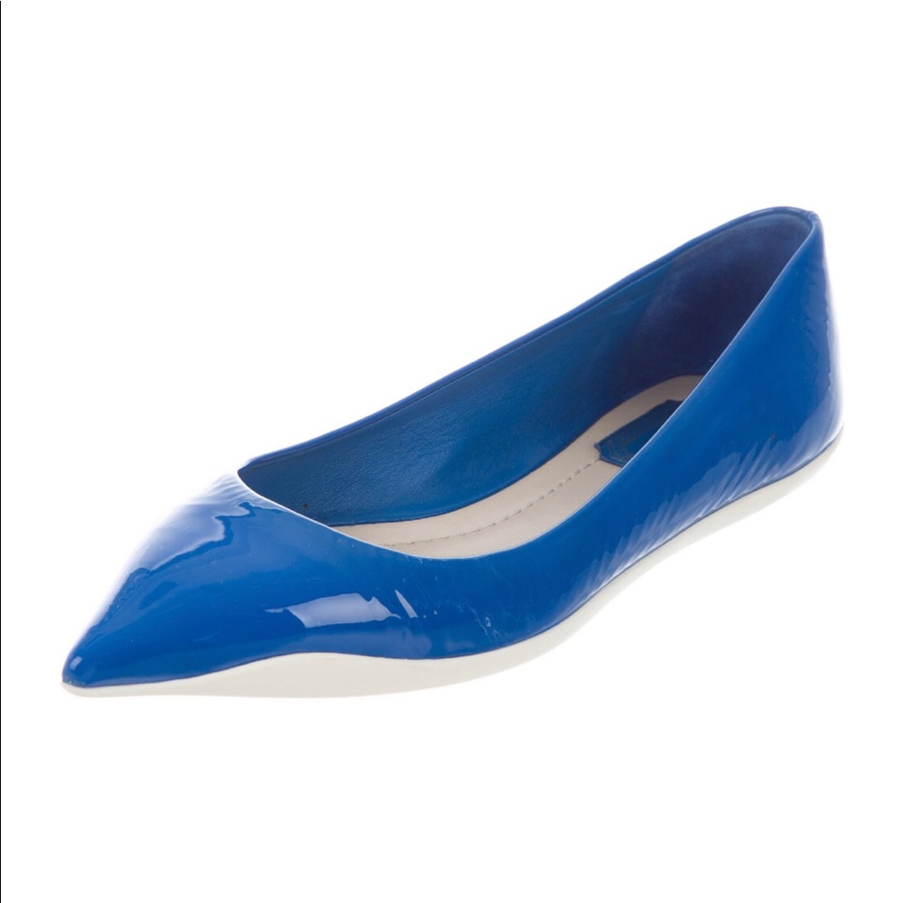 Christian Dior Def Cruise Patent Leather Flats Size 7.5 - Picture 5 of 16